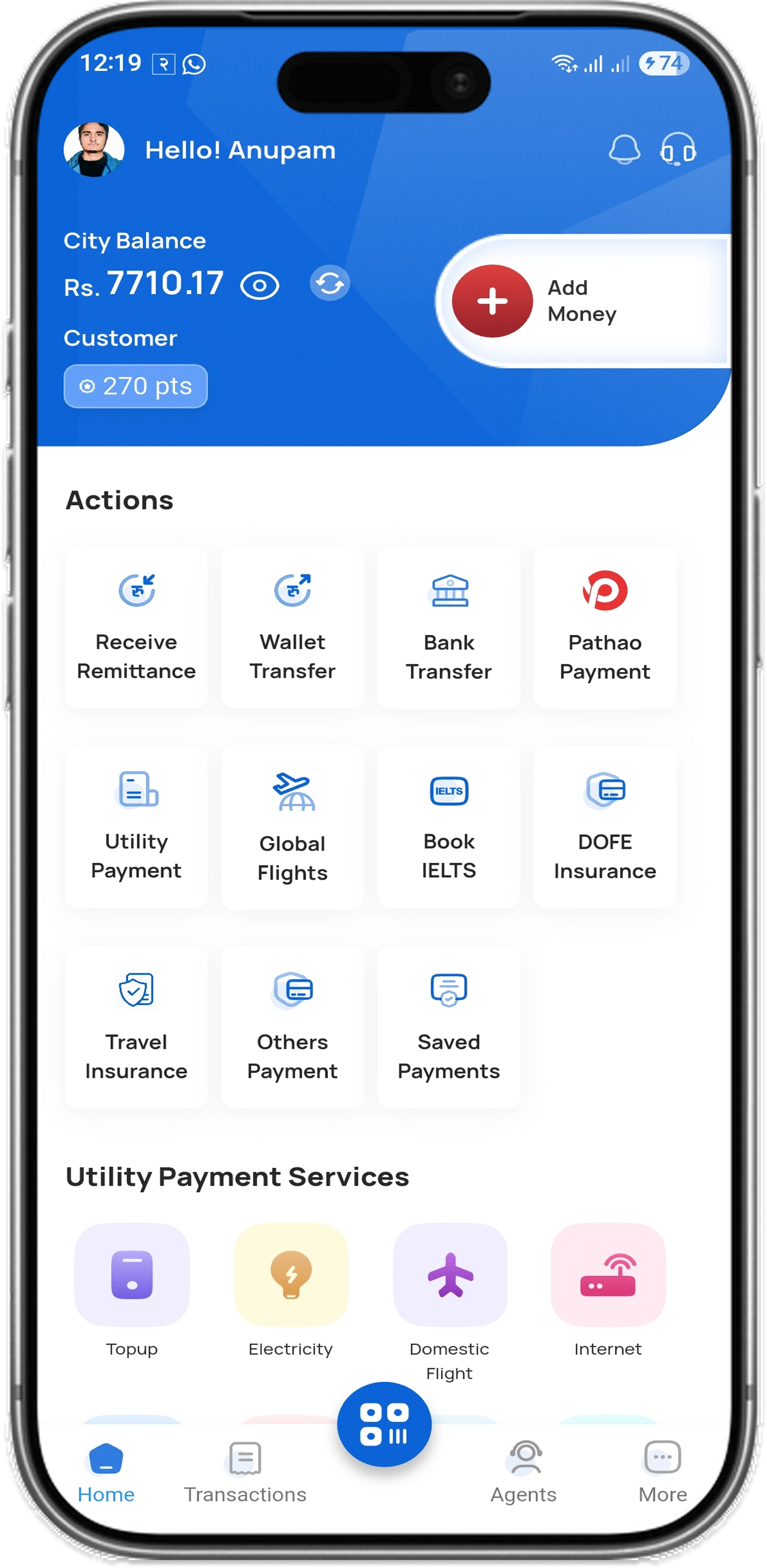 CityPay mobile app showcase