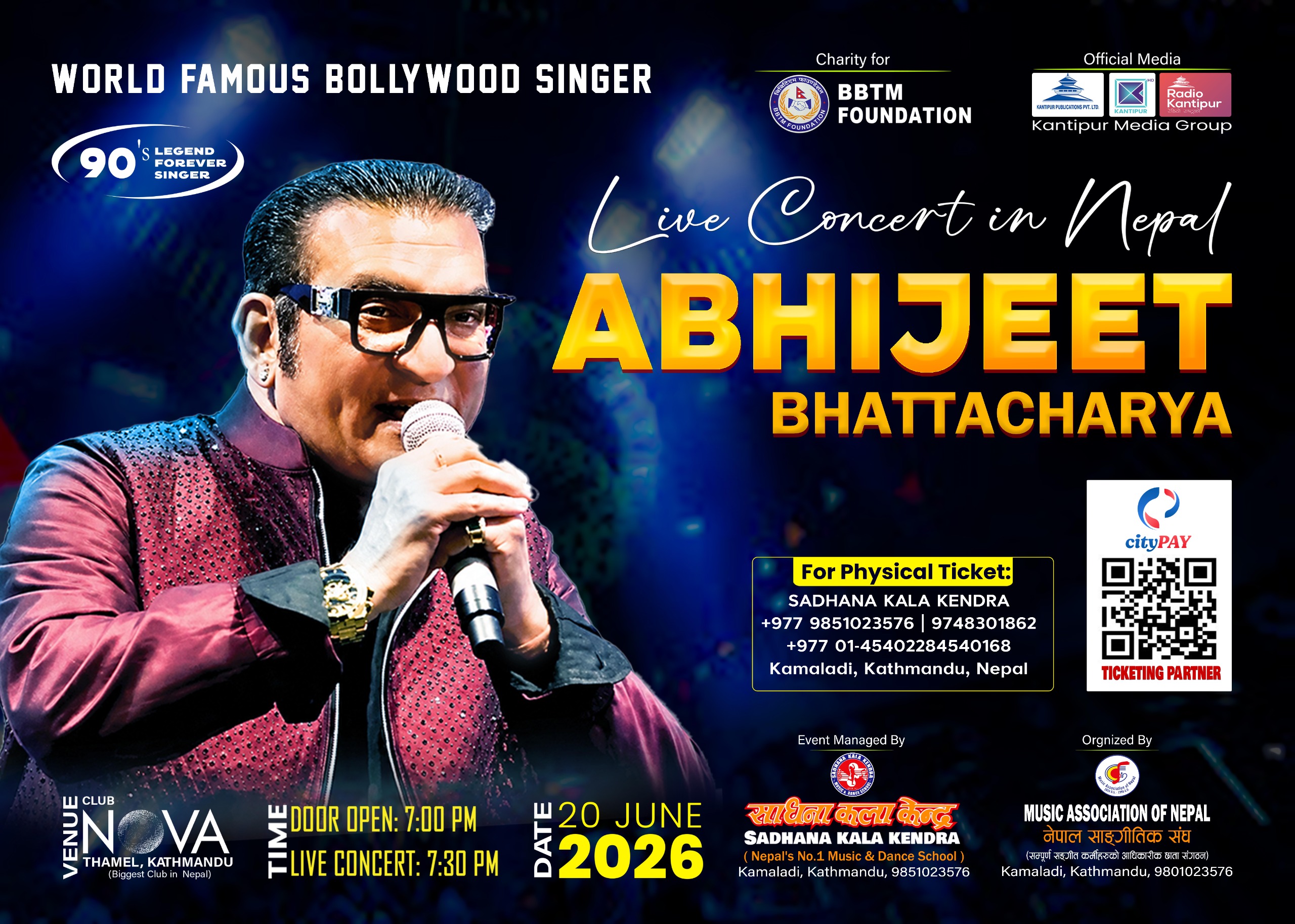 Reignite the Soulful Memories of the 90s with the Melody King, Abhijeet Bhattacharya